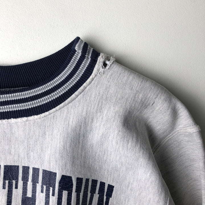 Vintage 90'S Northwest Knitting Mills college sweatshirt, made in the USA, men's size XL cotton gray type Vintage Second Hand