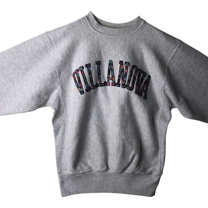 NU SPORTSWEAR College Sweatshirt, Made in USA, Men's Size L cotton gray type Vintage Second Hand