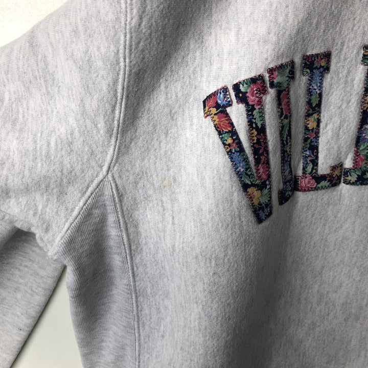 NU SPORTSWEAR College Sweatshirt, Made in USA, Men's Size L cotton gray type Vintage Second Hand