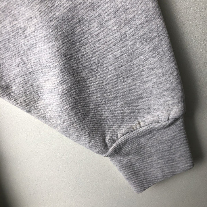 NU SPORTSWEAR College Sweatshirt, Made in USA, Men's Size L cotton gray type Vintage Second Hand