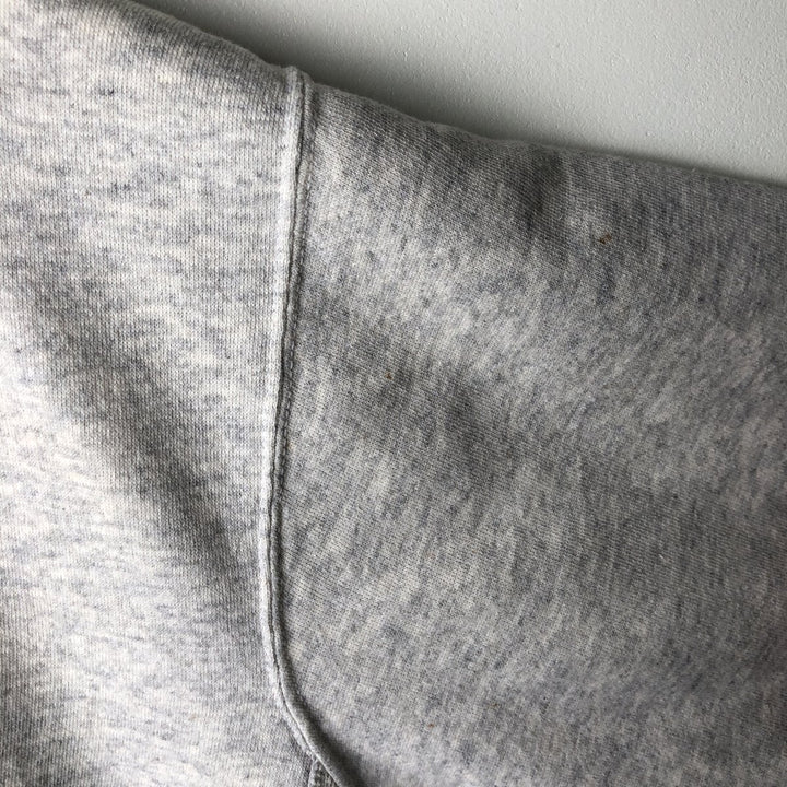 Vintage 90'S Famous SPORTSWEAR college sweatshirt, made in the USA, size L, men's cotton pale white type Vintage Second Hand