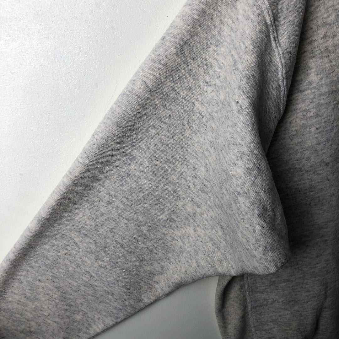 Vintage 90'S Famous SPORTSWEAR college sweatshirt, made in the USA, size L, men's cotton pale white type Vintage Second Hand