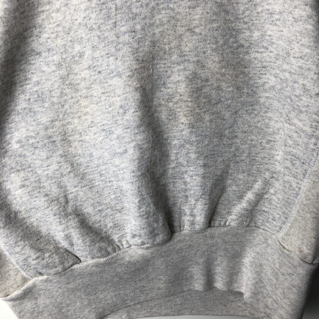 Vintage 90'S Famous SPORTSWEAR college sweatshirt, made in the USA, size L, men's cotton pale white type Vintage Second Hand