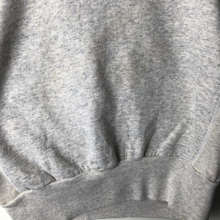 Vintage 90'S Famous SPORTSWEAR college sweatshirt, made in the USA, size L, men's cotton pale white type Vintage Second Hand