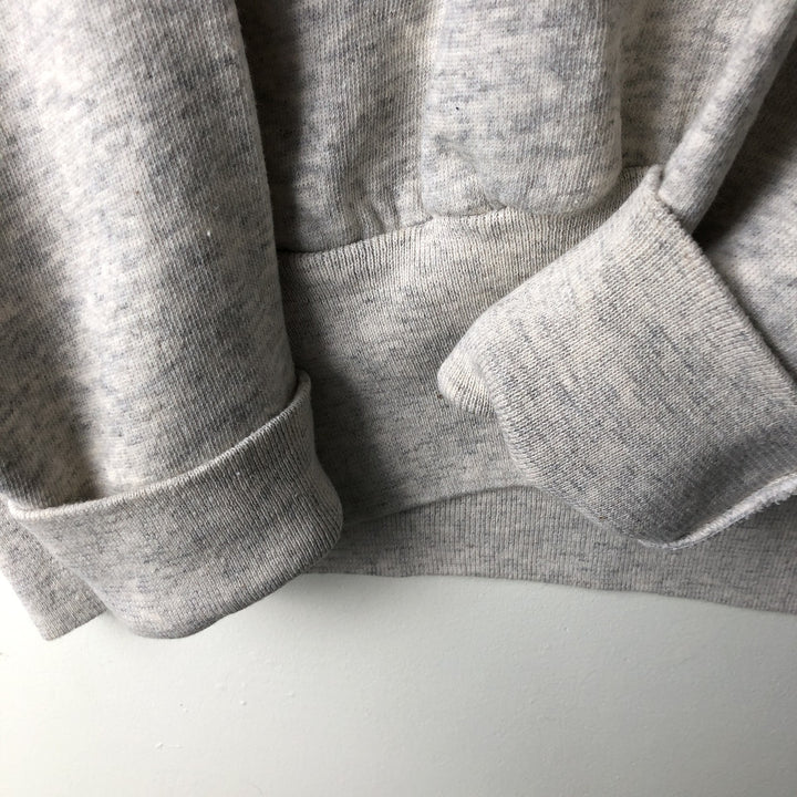 Vintage 90'S Famous SPORTSWEAR college sweatshirt, made in the USA, size L, men's cotton pale white type Vintage Second Hand