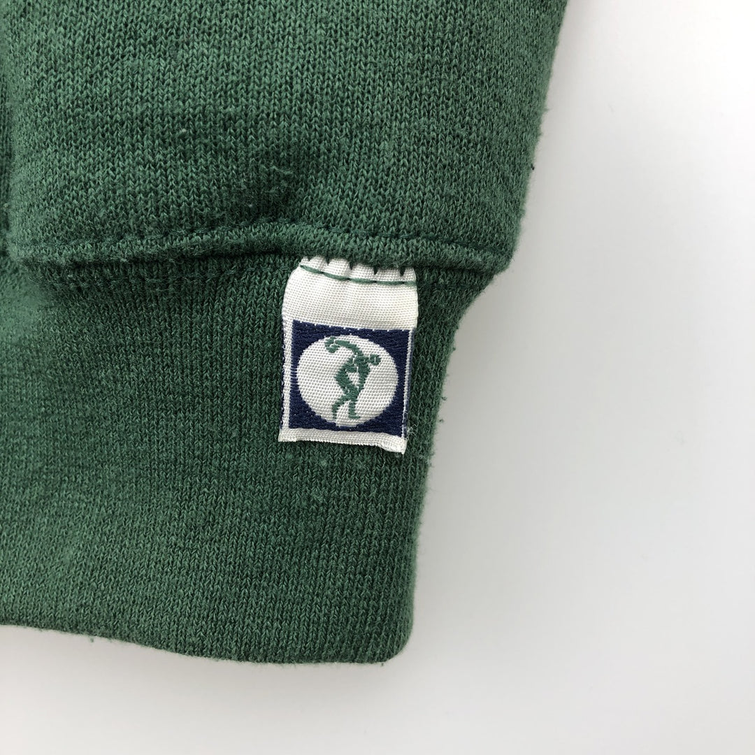 90'S Discus Athletic College Sweatshirt, Men's, Size XL, Vintage cotton green type Vintage Second Hand