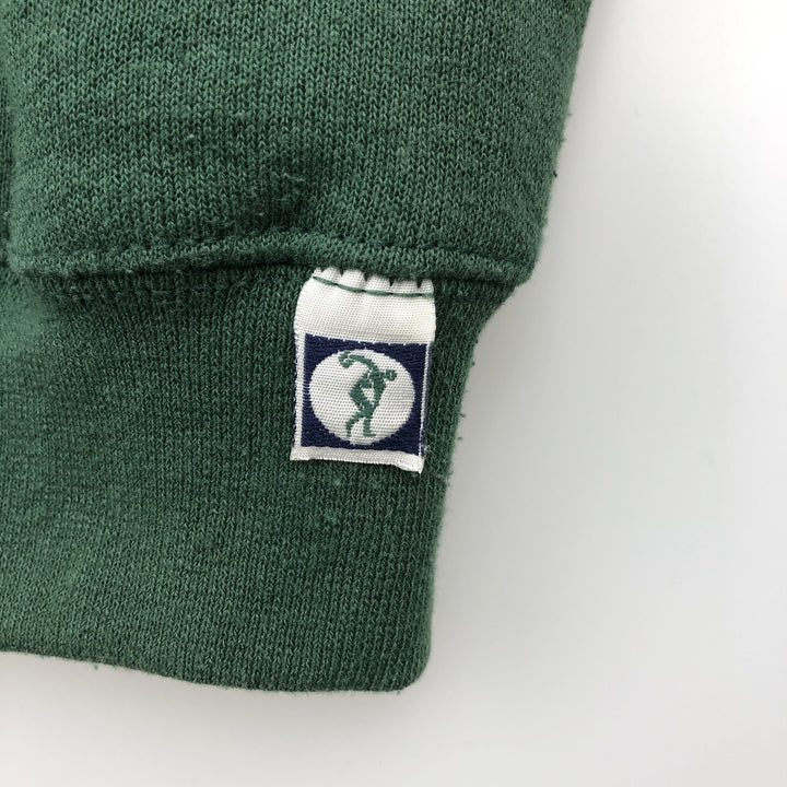90'S Discus Athletic College Sweatshirt, Men's, Size XL, Vintage cotton green type Vintage Second Hand