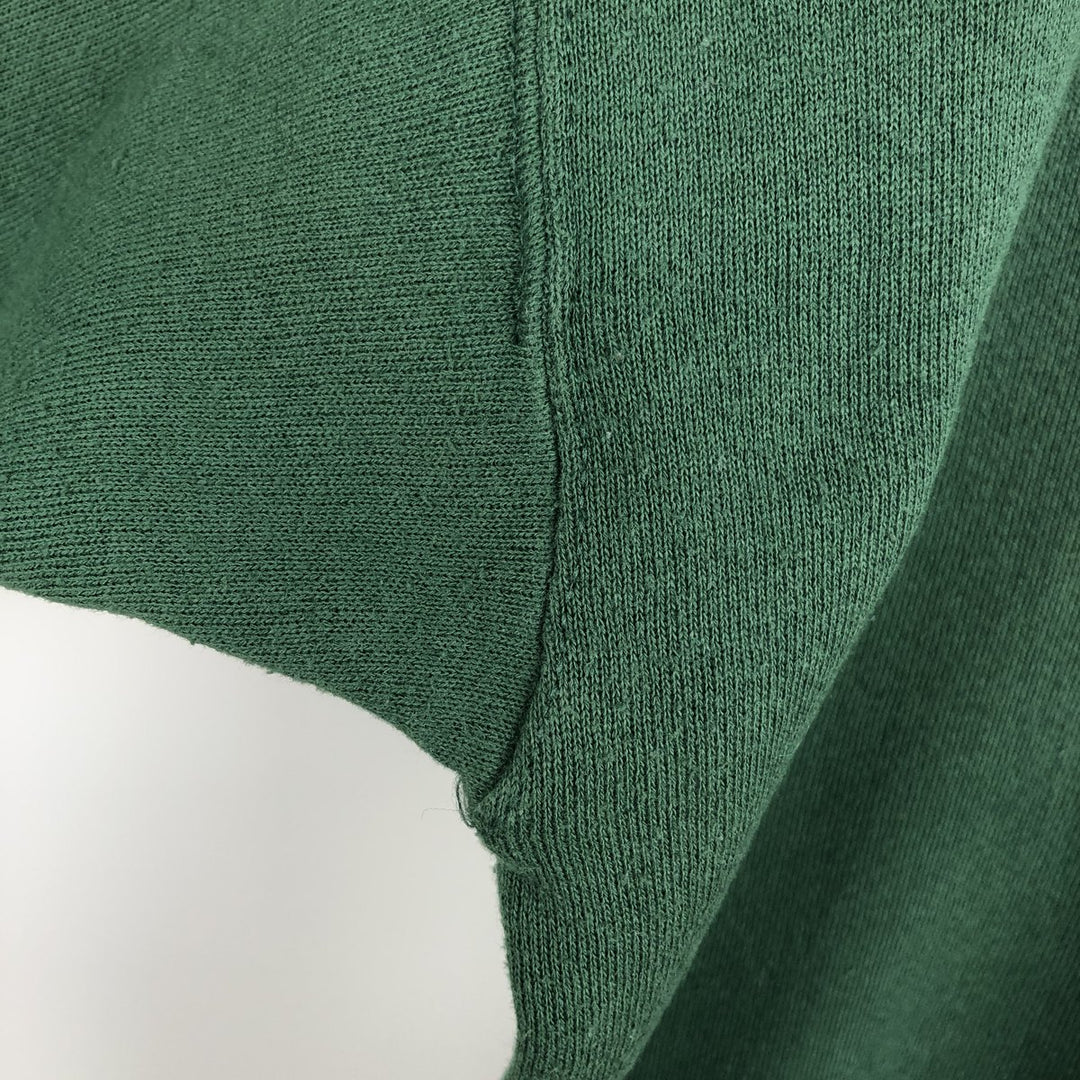90'S Discus Athletic College Sweatshirt, Men's, Size XL, Vintage cotton green type Vintage Second Hand
