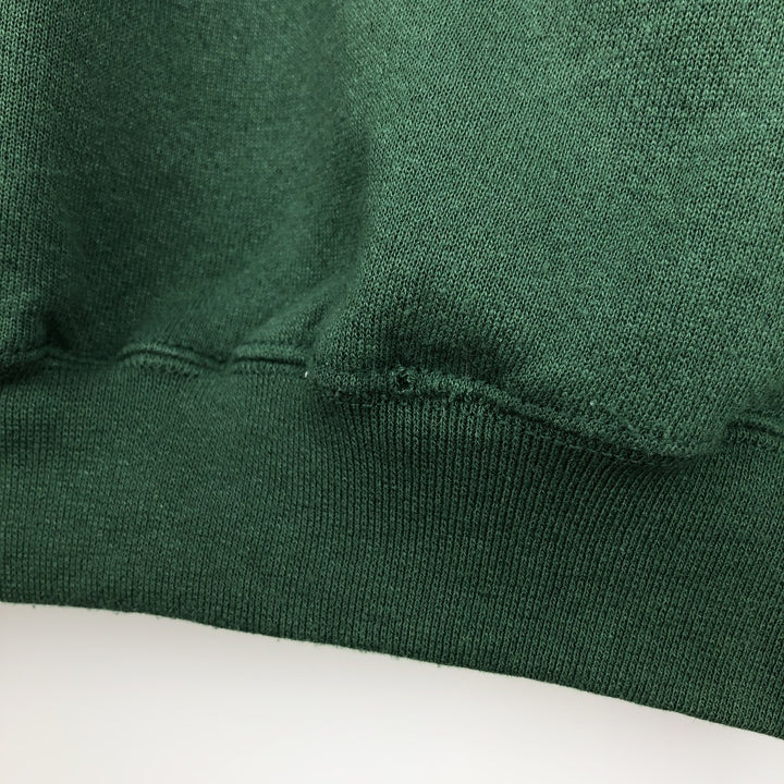 90'S Discus Athletic College Sweatshirt, Men's, Size XL, Vintage cotton green type Vintage Second Hand