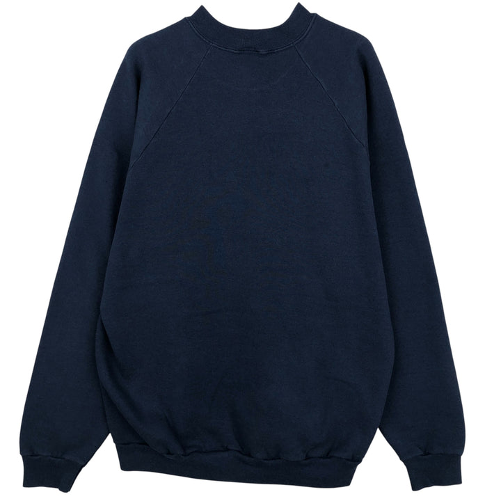 BLUES CLASSIC College Sweatshirt, Men's XL cotton navy blue type Vintage Second Hand