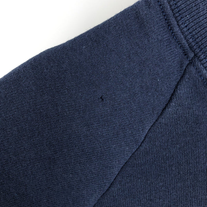 BLUES CLASSIC College Sweatshirt, Men's XL cotton navy blue type Vintage Second Hand