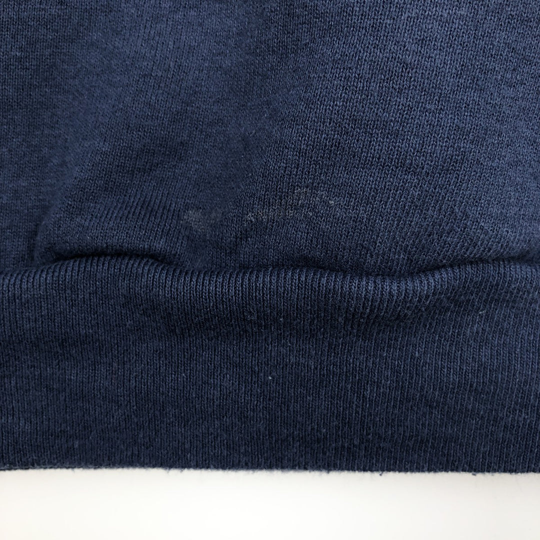 BLUES CLASSIC College Sweatshirt, Men's XL cotton navy blue type Vintage Second Hand