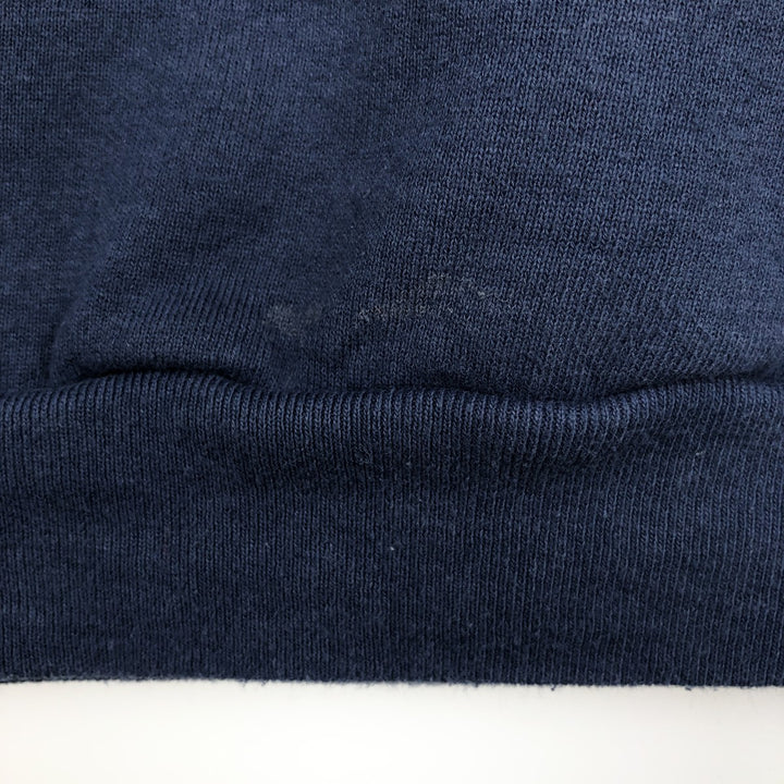 BLUES CLASSIC College Sweatshirt, Men's XL cotton navy blue type Vintage Second Hand