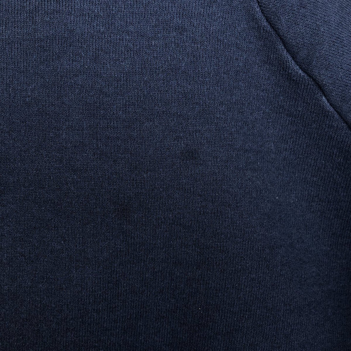 BLUES CLASSIC College Sweatshirt, Men's XL cotton navy blue type Vintage Second Hand