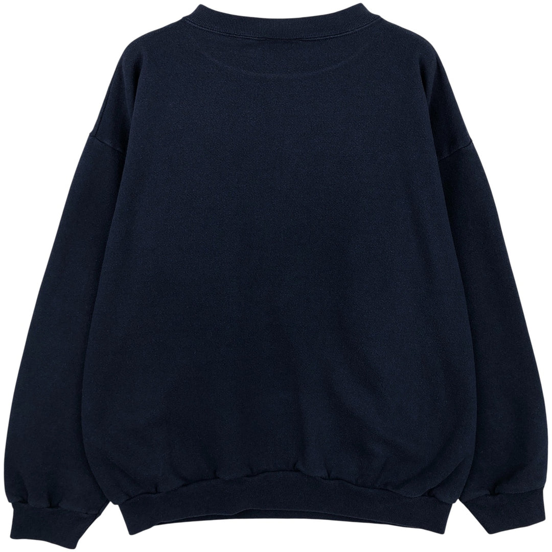 1990'S Tartex Penn State 1995 Rose Bowl College Sweatshirt, Men's Size XL cotton navy blue type Vintage Second Hand