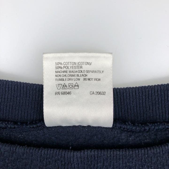 1990'S Tartex Penn State 1995 Rose Bowl College Sweatshirt, Men's Size XL cotton navy blue type Vintage Second Hand