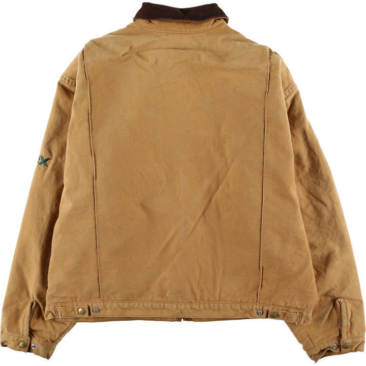Dickies Detroit Jacket-Style Padded Duck Work Jacket, Men's XXL unclear ocher yellow type Vintage Second Hand