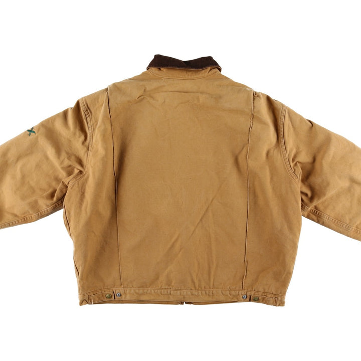 Dickies Detroit Jacket-Style Padded Duck Work Jacket, Men's XXL unclear ocher yellow type Vintage Second Hand