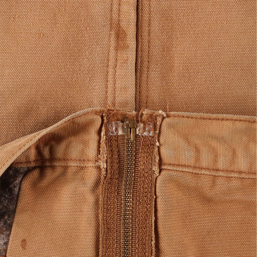 Dickies Detroit Jacket-Style Padded Duck Work Jacket, Men's XXL unclear ocher yellow type Vintage Second Hand