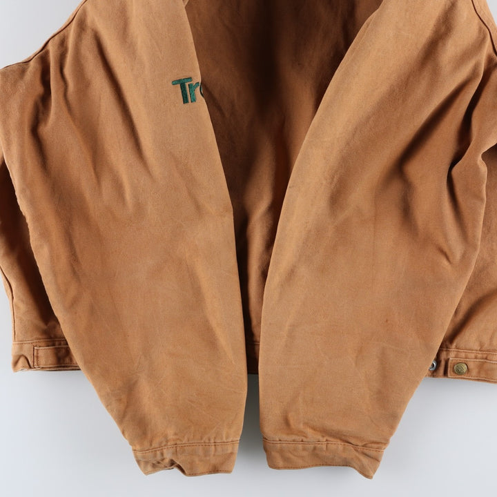 Dickies Detroit Jacket-Style Padded Duck Work Jacket, Men's XXL unclear ocher yellow type Vintage Second Hand