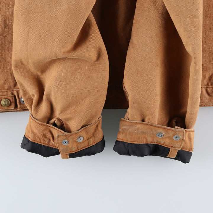 Dickies Detroit Jacket-Style Padded Duck Work Jacket, Men's XXL unclear ocher yellow type Vintage Second Hand