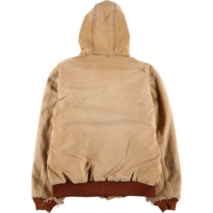 Carhartt Active Jacket, Padded Duck Full-Zip Hoodie, Men's XL unclear Beige type Vintage Second Hand