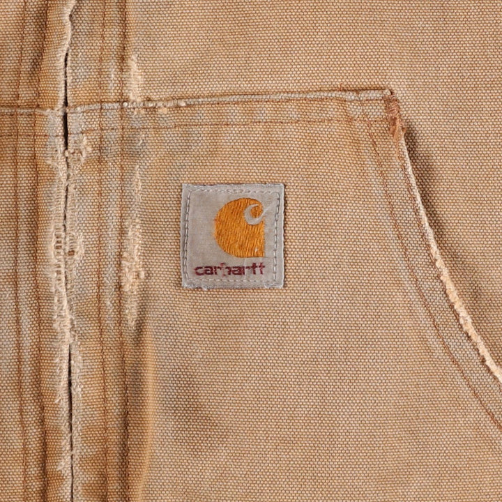 Carhartt Active Jacket, Padded Duck Full-Zip Hoodie, Men's XL unclear Beige type Vintage Second Hand