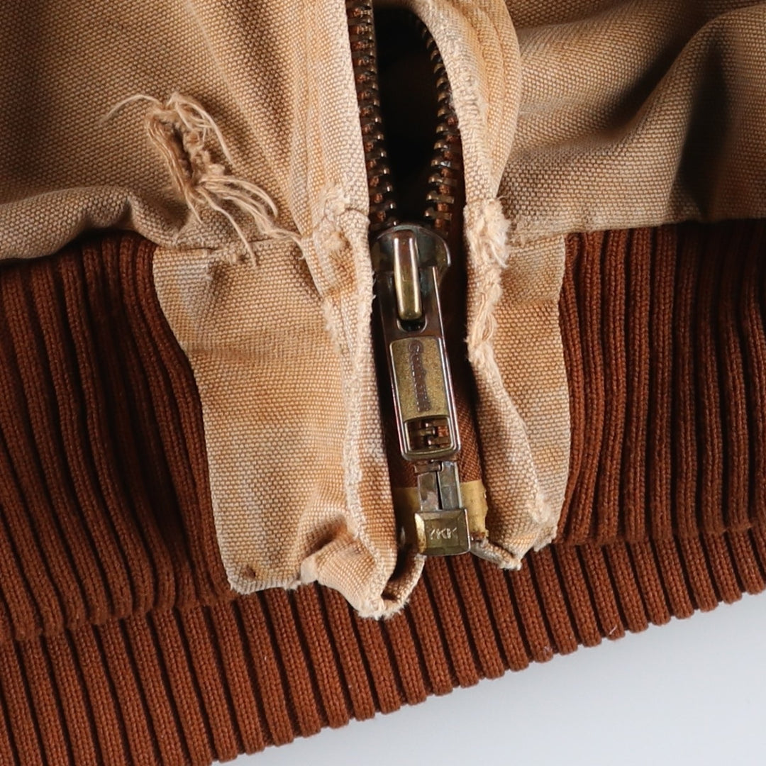 Carhartt Active Jacket, Padded Duck Full-Zip Hoodie, Men's XL unclear Beige type Vintage Second Hand
