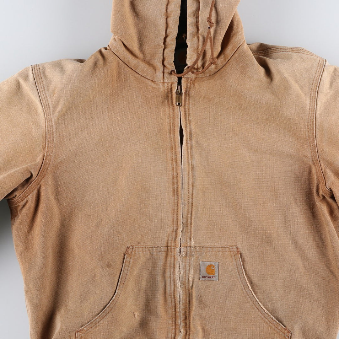 Carhartt Active Jacket, Padded Duck Full-Zip Hoodie, Men's XL unclear Beige type Vintage Second Hand