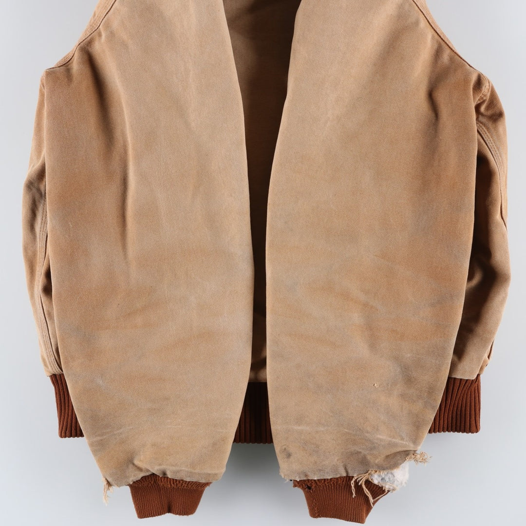 Carhartt Active Jacket, Padded Duck Full-Zip Hoodie, Men's XL unclear Beige type Vintage Second Hand