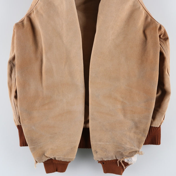 Carhartt Active Jacket, Padded Duck Full-Zip Hoodie, Men's XL unclear Beige type Vintage Second Hand
