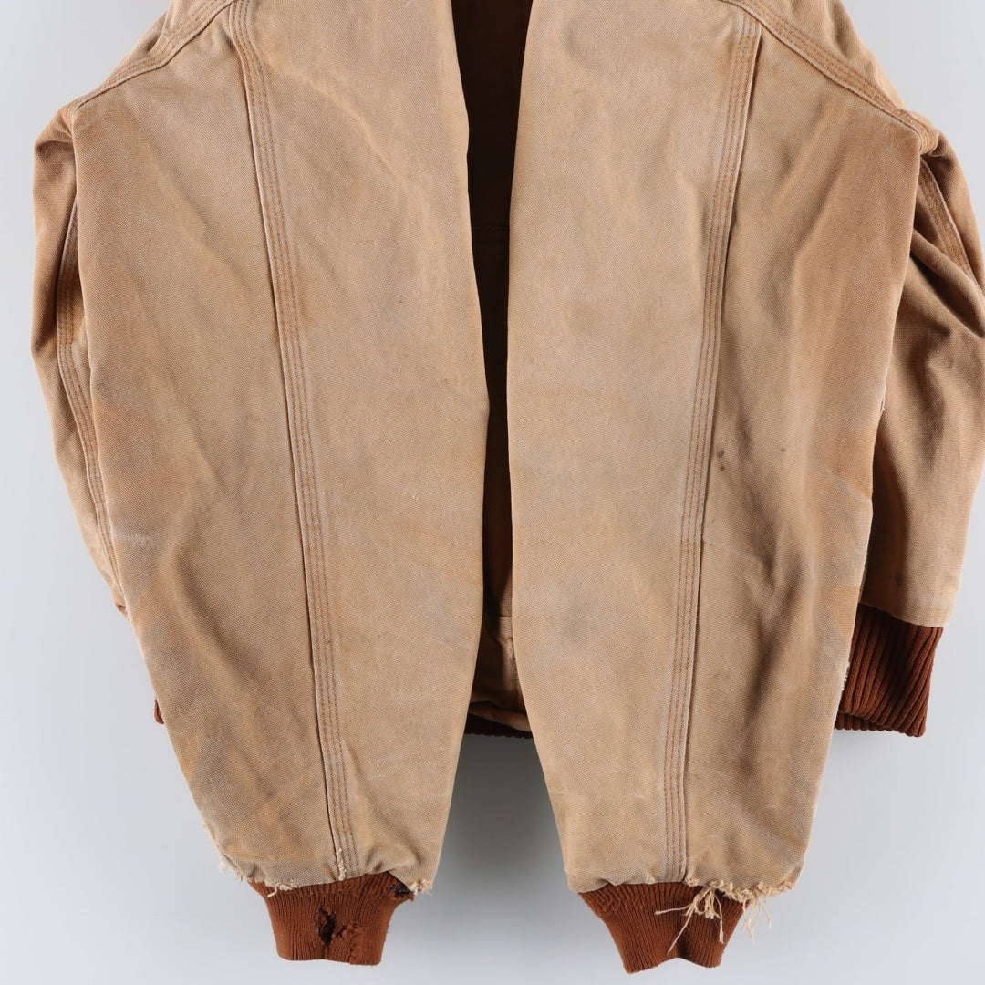 Carhartt Active Jacket, Padded Duck Full-Zip Hoodie, Men's XL unclear Beige type Vintage Second Hand