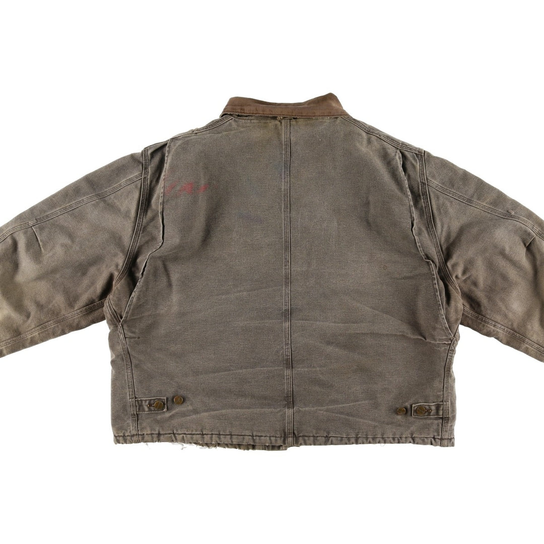 Carhartt Traditional Padded Duck Work Jacket, Men's XL unclear Khaki type Vintage Second Hand