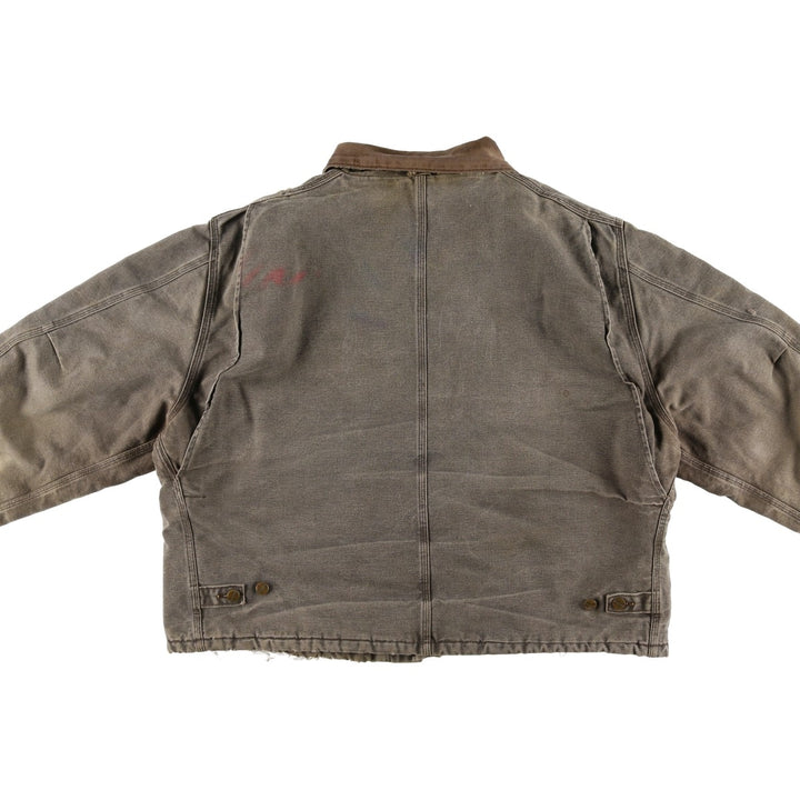 Carhartt Traditional Padded Duck Work Jacket, Men's XL unclear Khaki type Vintage Second Hand