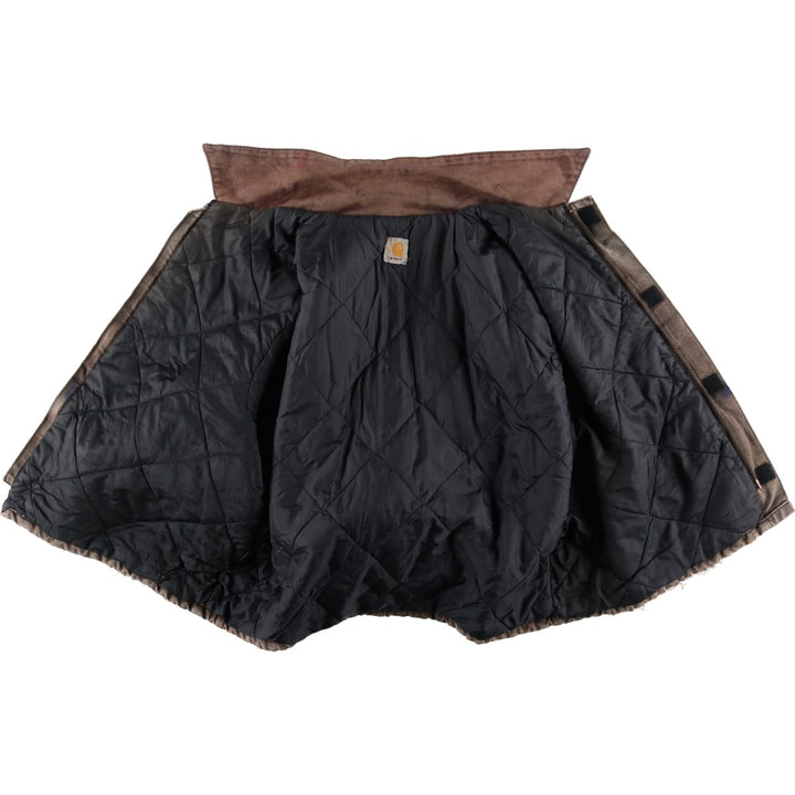 Carhartt Traditional Padded Duck Work Jacket, Men's XL unclear Khaki type Vintage Second Hand