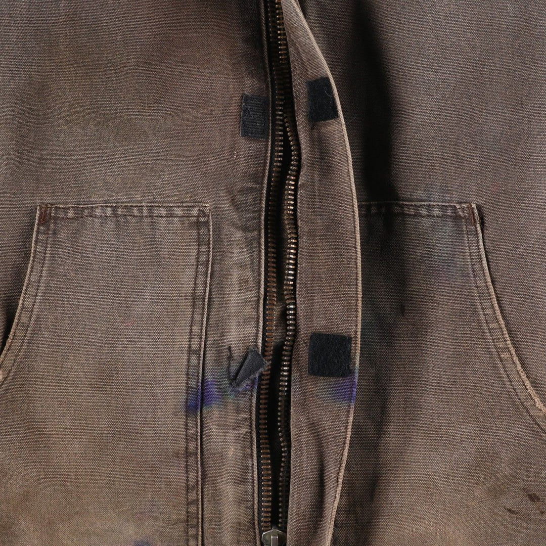Carhartt Traditional Padded Duck Work Jacket, Men's XL unclear Khaki type Vintage Second Hand
