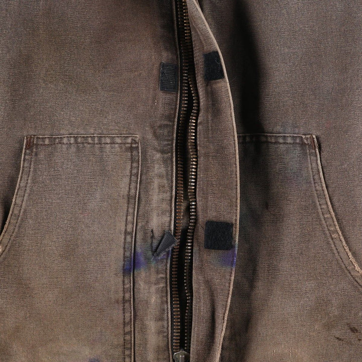 Carhartt Traditional Padded Duck Work Jacket, Men's XL unclear Khaki type Vintage Second Hand