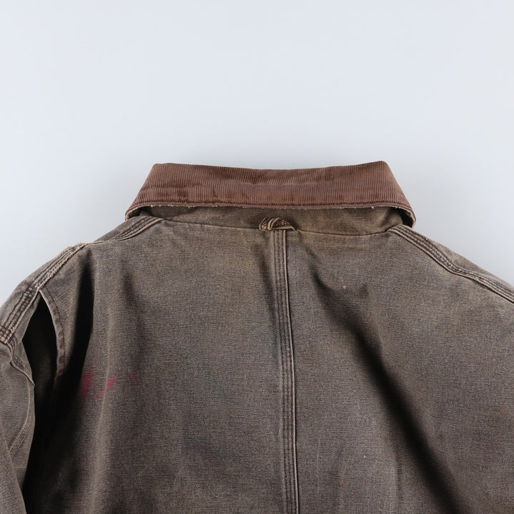 Carhartt Traditional Padded Duck Work Jacket, Men's XL unclear Khaki type Vintage Second Hand