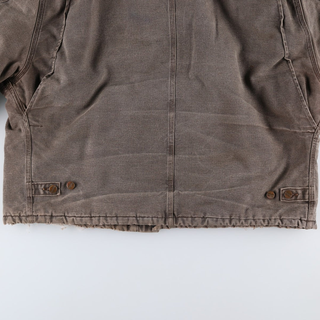 Carhartt Traditional Padded Duck Work Jacket, Men's XL unclear Khaki type Vintage Second Hand