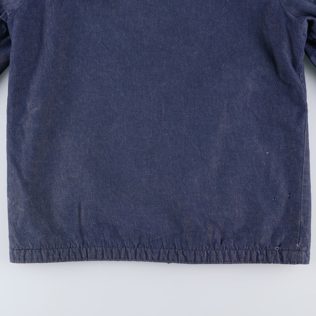 Vintage 70'S Blue Bell Bat Dye Denim Coveralls, Men's Size L cotton blue type Vintage Second Hand