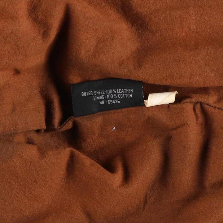 Wilsons Leather M. Julian Leather Jacket, Men's Size XL genuine leather brown type Vintage Second Hand