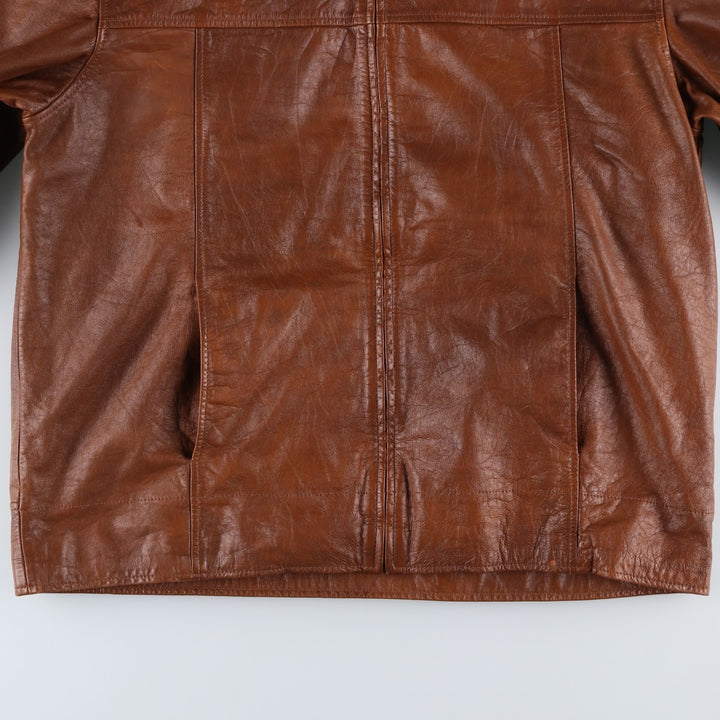 Wilsons Leather M. Julian Leather Jacket, Men's Size XL genuine leather brown type Vintage Second Hand