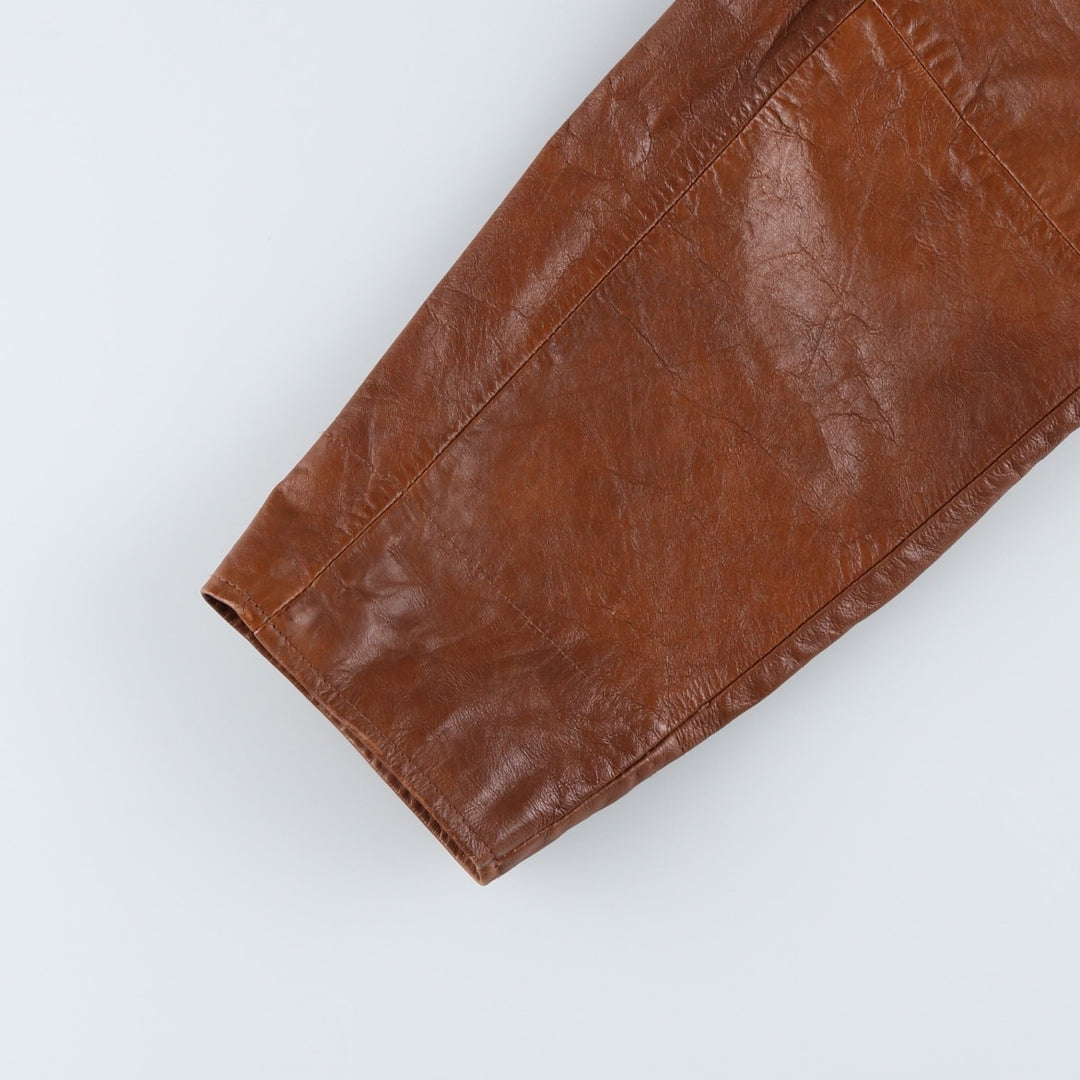 Wilsons Leather M. Julian Leather Jacket, Men's Size XL genuine leather brown type Vintage Second Hand
