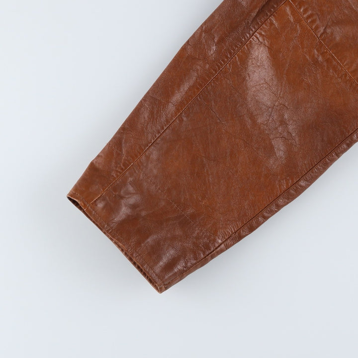 Wilsons Leather M. Julian Leather Jacket, Men's Size XL genuine leather brown type Vintage Second Hand