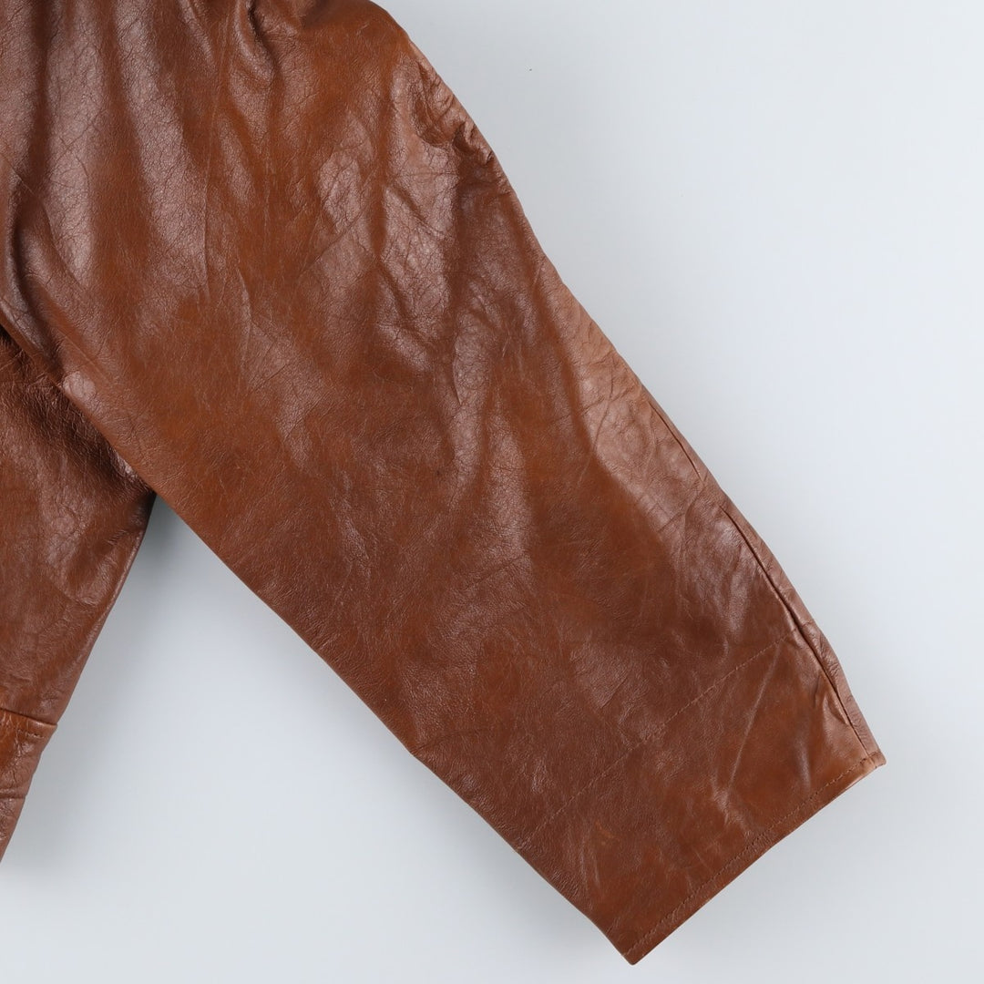 Wilsons Leather M. Julian Leather Jacket, Men's Size XL genuine leather brown type Vintage Second Hand