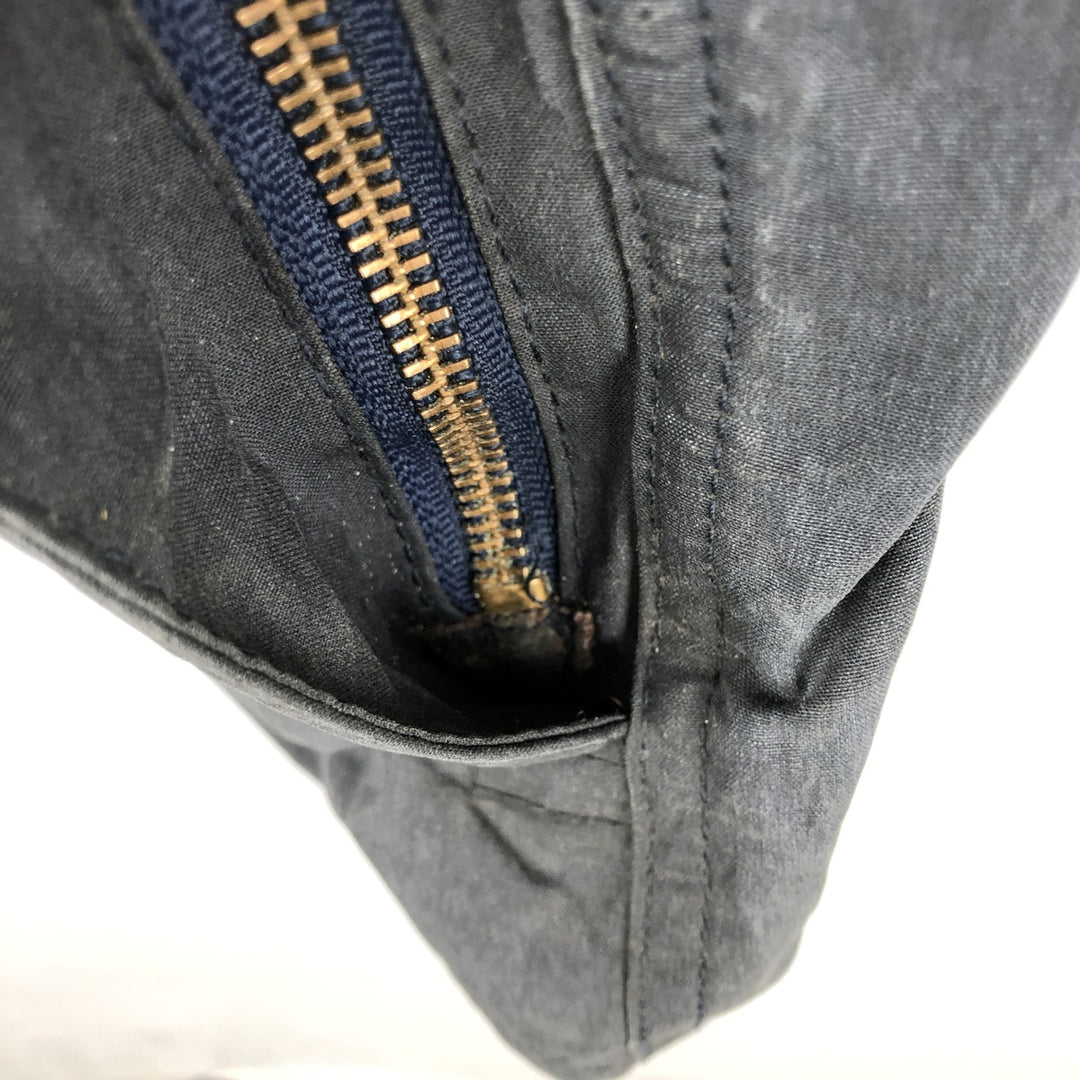 80s-90'S Barbour BEAUFORT 3 Warrant Oiled Hunting Jacket, Made in England, C46, Men's XL cotton navy blue type Vintage Second Hand