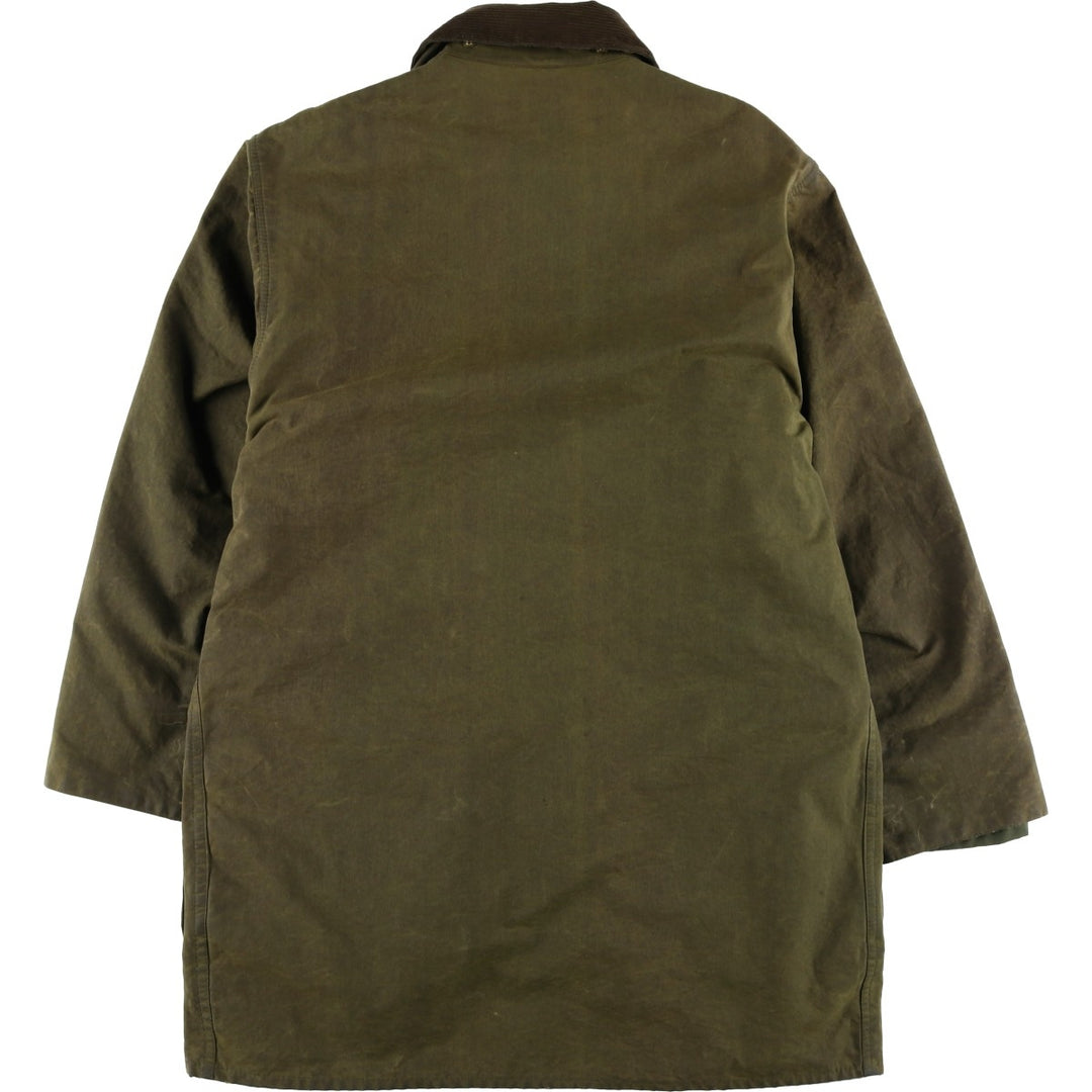 Vintage 1980'S Barbour Northumbria 2 Warrant waxed cotton oiled jacket, made in the UK, size M. unclear Khaki type Vintage Second Hand
