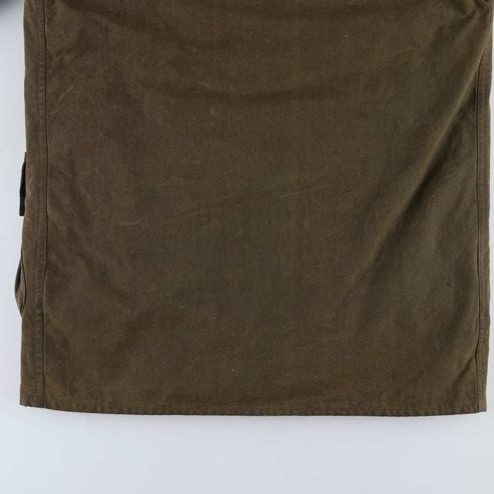 Vintage 1980'S Barbour Northumbria 2 Warrant waxed cotton oiled jacket, made in the UK, size M. unclear Khaki type Vintage Second Hand