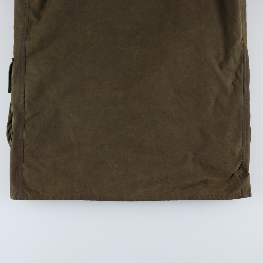 Vintage 1980'S Barbour Northumbria 2 Warrant waxed cotton oiled jacket, made in the UK, size S. unclear Khaki type Vintage Second Hand
