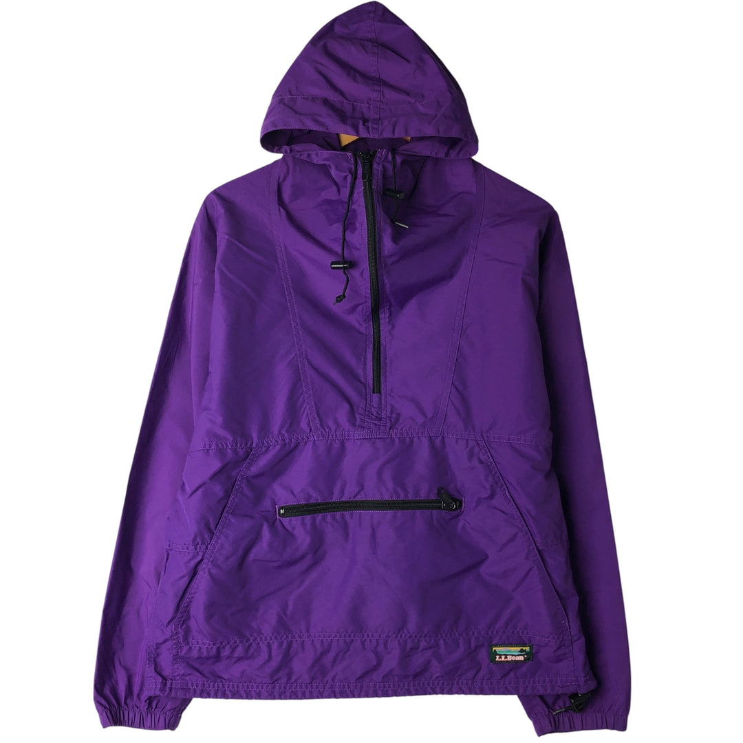 Vintage LLBean Anorak Parka from the 1970'S to 1980s, size S, Women's Nylon purple type Vintage Second Hand